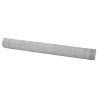 Clôture Hexagonale Grise Argent 1.6 x 25 m Acier galvanisé 