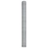 Clôture Hexagonale Grise Argent 1.6 x 25 m Acier galvanisé 