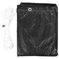 Housses de salon de jardin 2 pcs 12 œillets 325x205x90 cm 