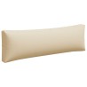 Coussins de palette lot de 3 beige tissu 