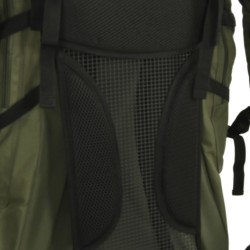 Sac à dos de randonnée vert armée 60 L tissu oxford 