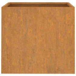 Jardinière 42x40x39 cm acier corten 