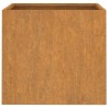 Jardinière 42x40x39 cm acier corten 