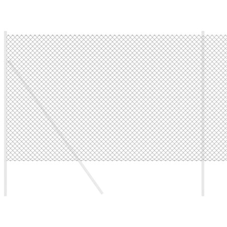 Clôture Gris 10 x 1.5 m Métal 