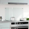Dosseret de cuisine Transparent 80x50 cm Verre trempé 