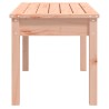 Banc de jardin 80x44x45 cm bois massif de douglas 