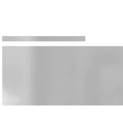 Bordure de jardin Argent 450 x 25 cm Acier galvanisé 
