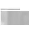 Bordure de jardin Argent 450 x 25 cm Acier galvanisé 