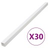 Goulotte de câble 50x25 mm 30 m PVC 