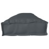 Coussin de Palette pour Banc Anthracite 200x40x8 cm en Tissu Oxford 