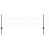 Poteaux de clôture 5 pcs U-Channel Gris 60 cm Acier 