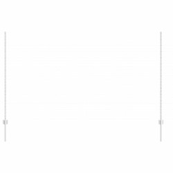 Poteaux de Clôture, 22 pièces U-Channel, 150 cm, Acier Galvanisé 