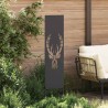 Panneau décoratif de jardin Noir 32 x 140 cm 