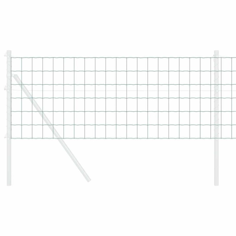 Clôture Euro Verte 0.8x25 m Acier 