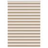 Store zèbre marron sable largeur du tissu 160,9 cm polyester 
