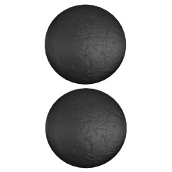 Housses pour salon îlot 2 pcs 10 œillets Ø236x67 cm rond 