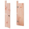 Portes de cuisine extérieure 2 pcs 50x9x82 cm Bois massif de Douglas 