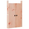 Portes de cuisine extérieure 2 pcs 50x9x82 cm Bois massif de Douglas 