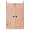 Portes de cuisine extérieure 2 pcs 50x9x82 cm Bois massif de Douglas 