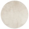 Tapis OVIEDO à poils courts beige Ø 160 cm 