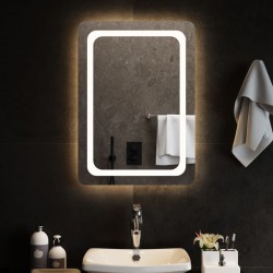Miroir de salle de bain à LED 50x70 cm 
