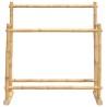 Porte-vêtement 100x30x100 cm bambou 