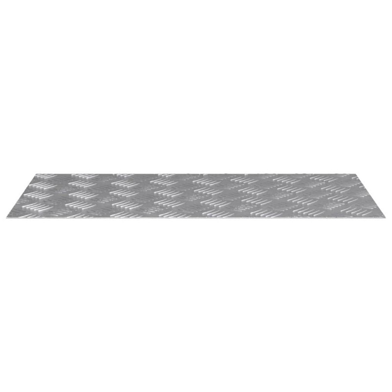 Plaques en alu avec motifs en losange 2 pcs Antidérapantes 80x40 cm 