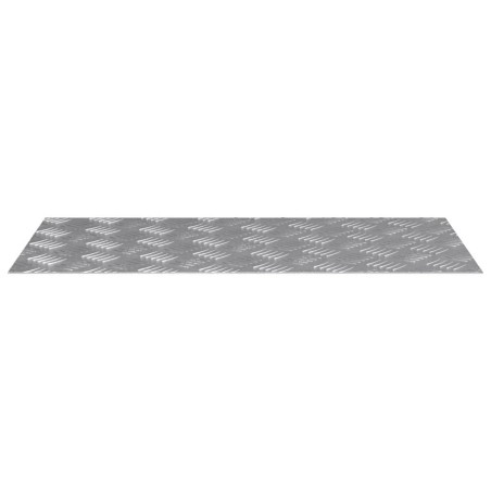 Plaques en alu avec motifs en losange 2 pcs Antidérapantes 80x40 cm 