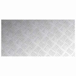Plaques en alu avec motifs en losange 2 pcs Antidérapantes 80x40 cm 