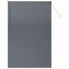 Store de Fenêtre Gris foncé 80 x 130 cm Aluminium 