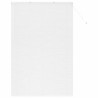 Store de Fenêtre avec des rideaux Autre Blanc 80 x 130 cm Aluminium 