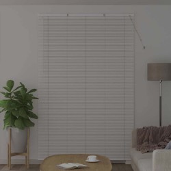 Store de Fenêtre avec des rideaux Autre Blanc 80 x 130 cm Aluminium 