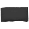 Coussin de palette pour siège/dossier noir 120 x 60 x 12 cm en tissu Oxford 