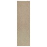 Tapis ZIZUR beige 80x250 cm aspect de jute intérieur extérieur 