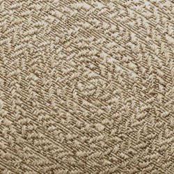Tapis ZIZUR beige 80x250 cm aspect de jute intérieur extérieur 