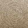 Tapis ZIZUR beige 80x250 cm aspect de jute intérieur extérieur 