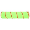 Tunnel de jeu pour enfants avec 250 balles Vert 175cm Polyester 