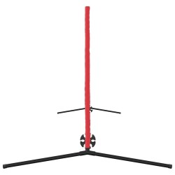 Filet de tennis noir et rouge 396 x 92 x 87 cm Polyester 