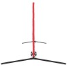 Filet de tennis noir et rouge 396 x 92 x 87 cm Polyester 