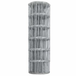Clôture en acier galvanisé 0.6x25 m 