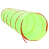 Tunnel de jeu pour enfants avec 250 balles Vert 175cm Polyester 