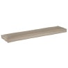 Coussins de palette pour banc 2 pcs Taupe 180x40x8 cm Tissu Oxford 