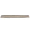 Coussins de palette pour banc 2 pcs Taupe 180x40x8 cm Tissu Oxford 