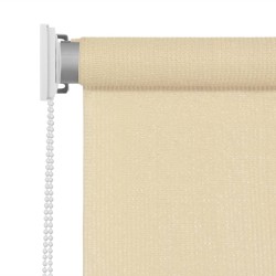 Store roulant d'extérieur 200 x 140 cm Couleur crème 