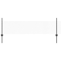 Piquets de clôture 5 pcs U-Channel Gris 60 cm Acier 