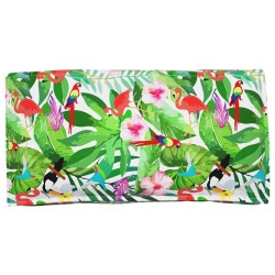 Coussin de Palette Siège/Dossier Tropicale 120x60x12 cm en tissu Oxford 