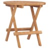 Table pliable de jardin 50x50x50 cm Bois de teck solide 