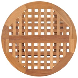 Table pliable de jardin 50x50x50 cm Bois de teck solide 