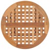 Table pliable de jardin 50x50x50 cm Bois de teck solide 