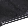 Housses de salon de jardin 2pcs Forme L 12 œillets 250x250x90cm 